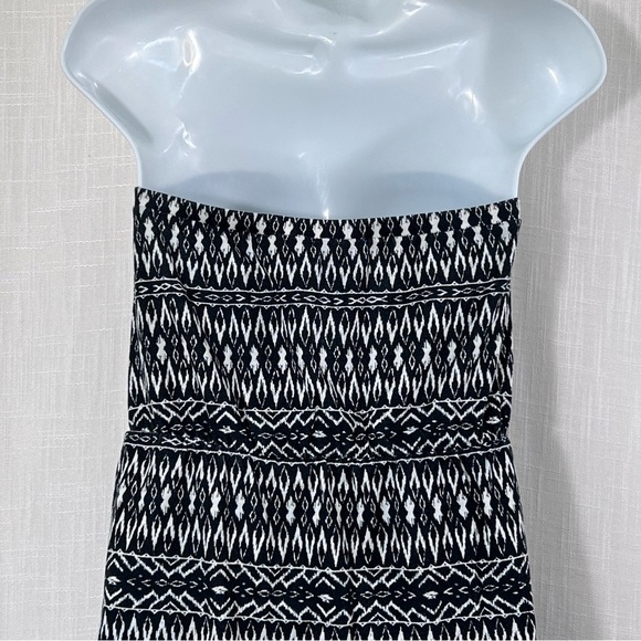 Mossimo Supply Co. Strapless Aztec Boho Tube Summer Spring Mini Dress Size S - Picture 8 of 10